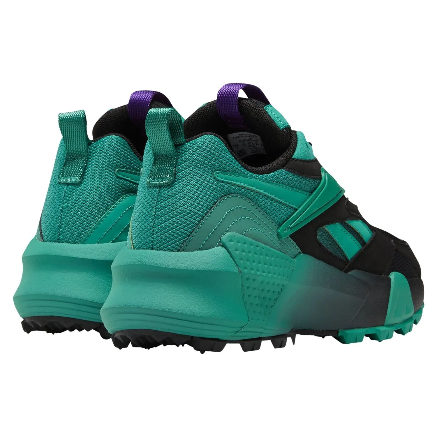 Reebok Womens Aztrek Double Mix Trail Shoes - Black/ Emerald