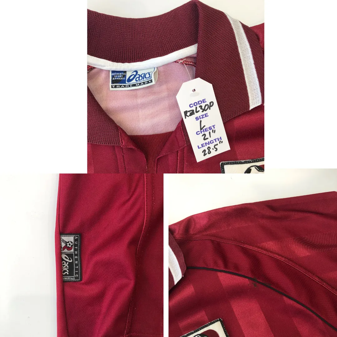 Reggina Asics Original 2002/2003 Original Home Football Shirt Large