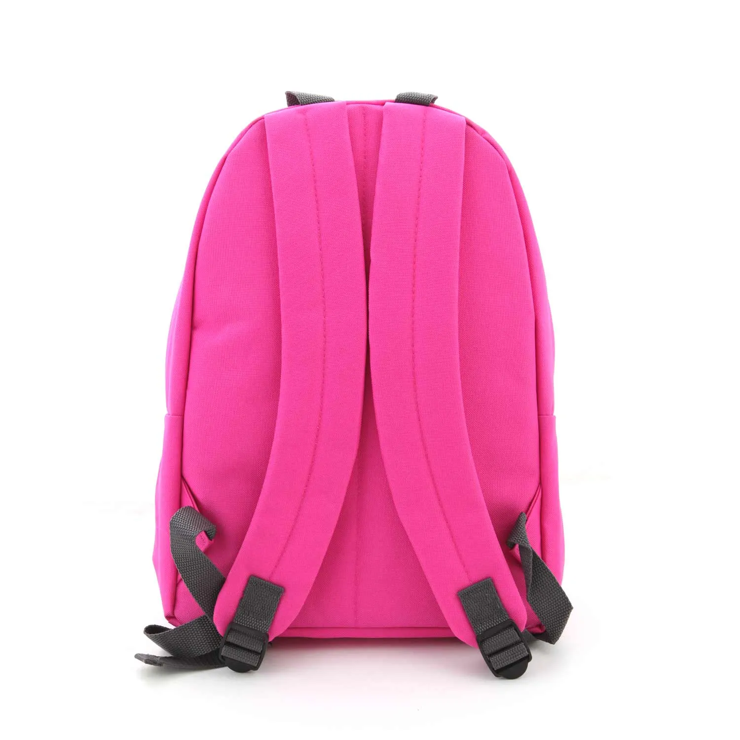 Regina Fuchsia Backpack With Pins For Girls And Teenagers