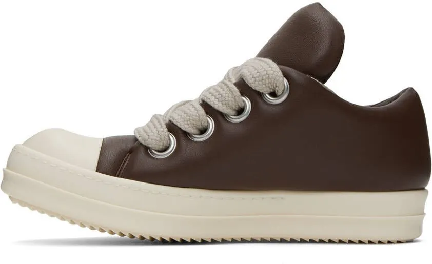 Rick Owens Brown Low Sneakers