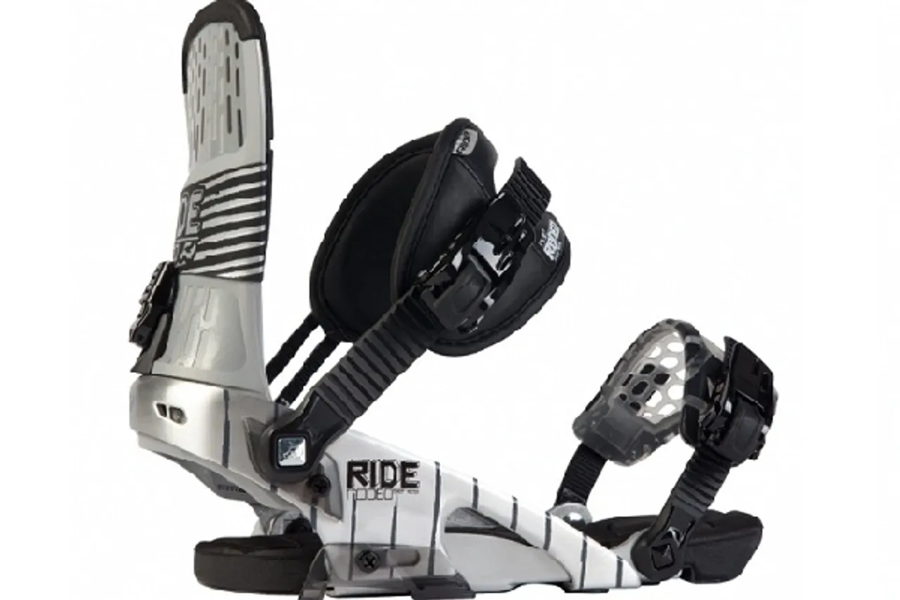 Ride Rodeo Snowboard Bindings 2012 - Chrome Large