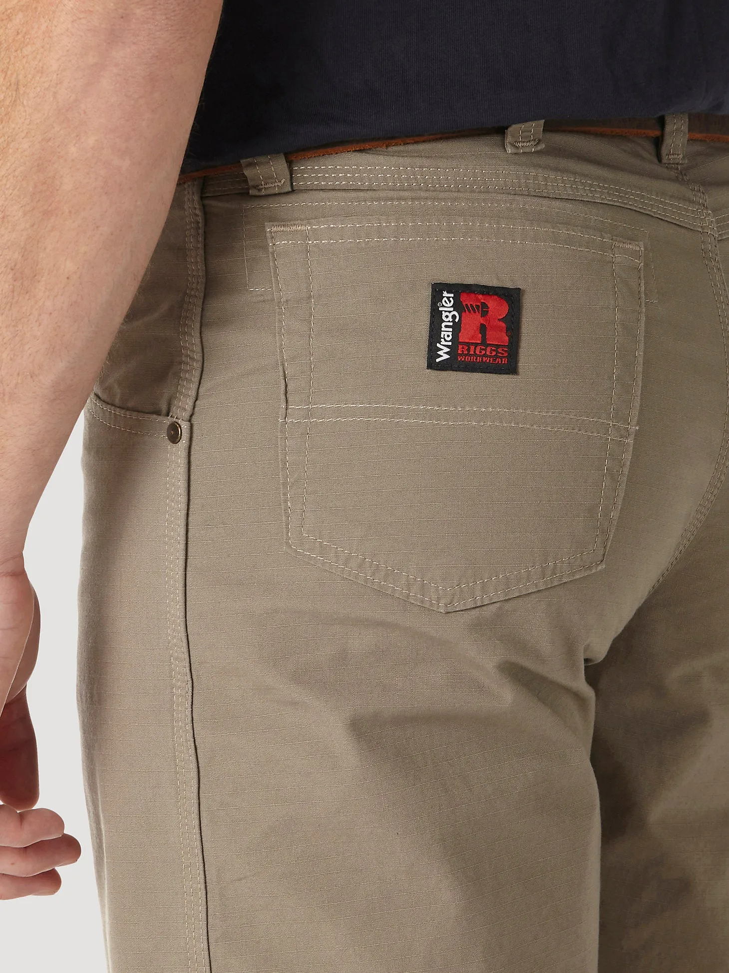 RIGG'S WORKWEAR TECHNICIAN PANT - DARK KHAKI - 3W045DK