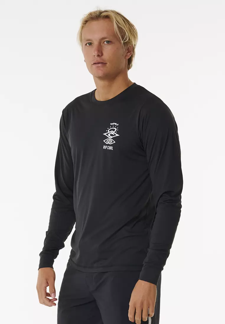 Rip Curl Icons Surflite UPF Long Sleeve Rash Vest