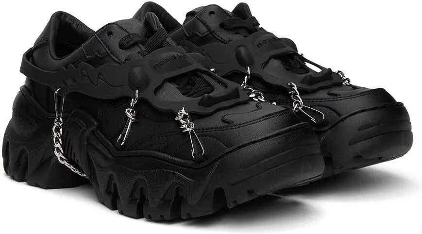 Rombaut Black Boccaccio II Harness Sneakers