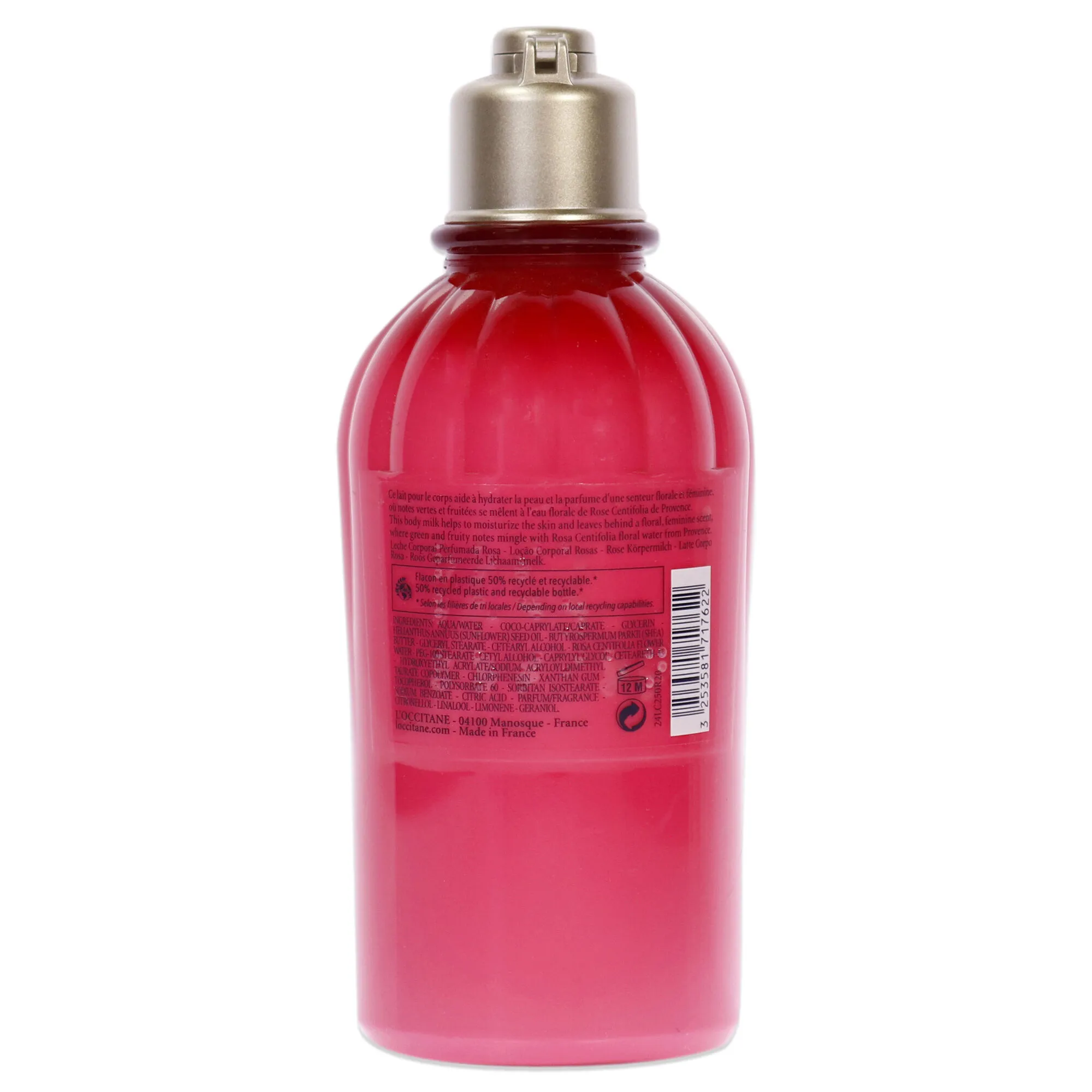 Rose Body Lotion by LOccitane for Women - 8.4 oz Body Lotion