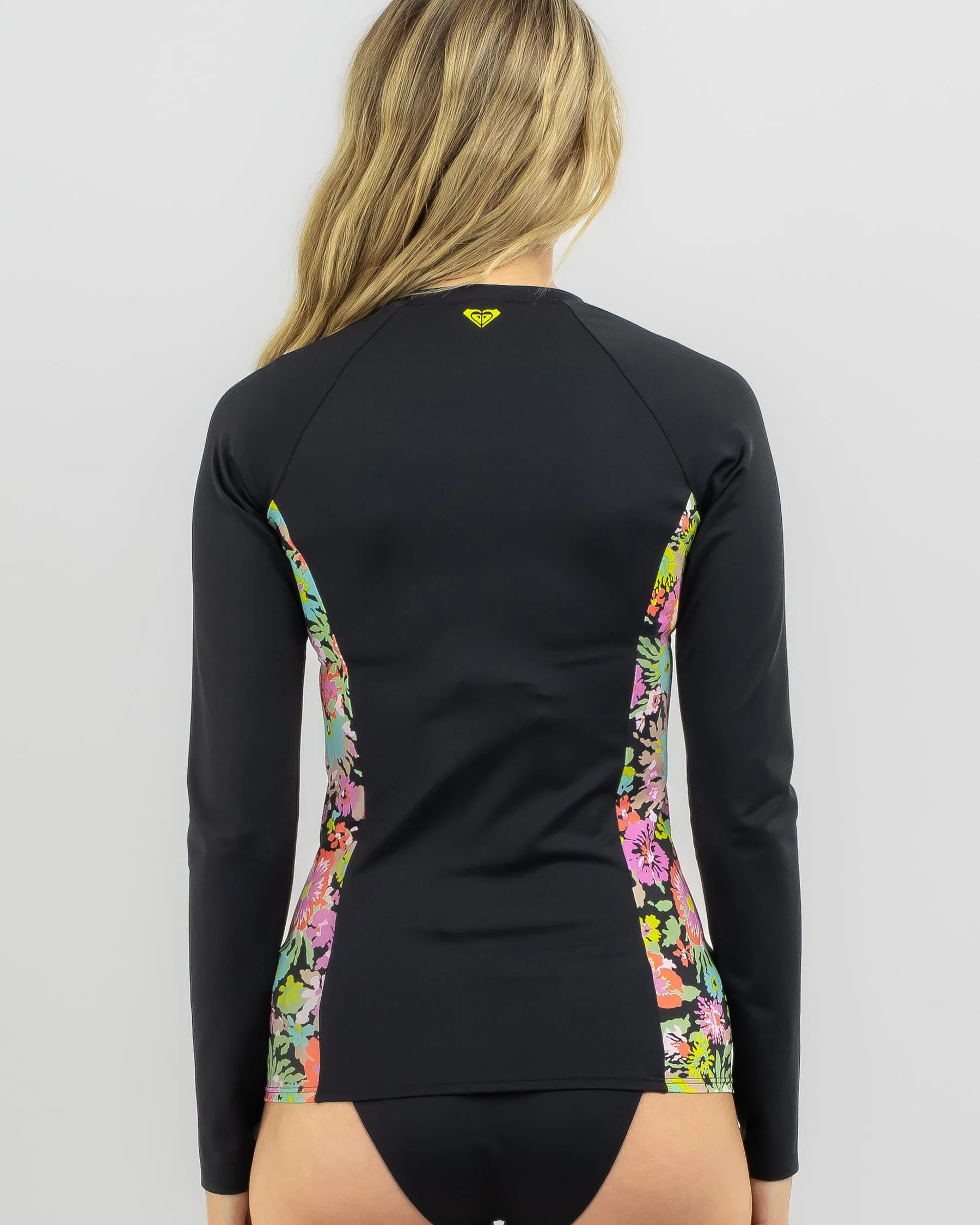 Roxy Active PT Zipped Long Sleeve Rash Vest