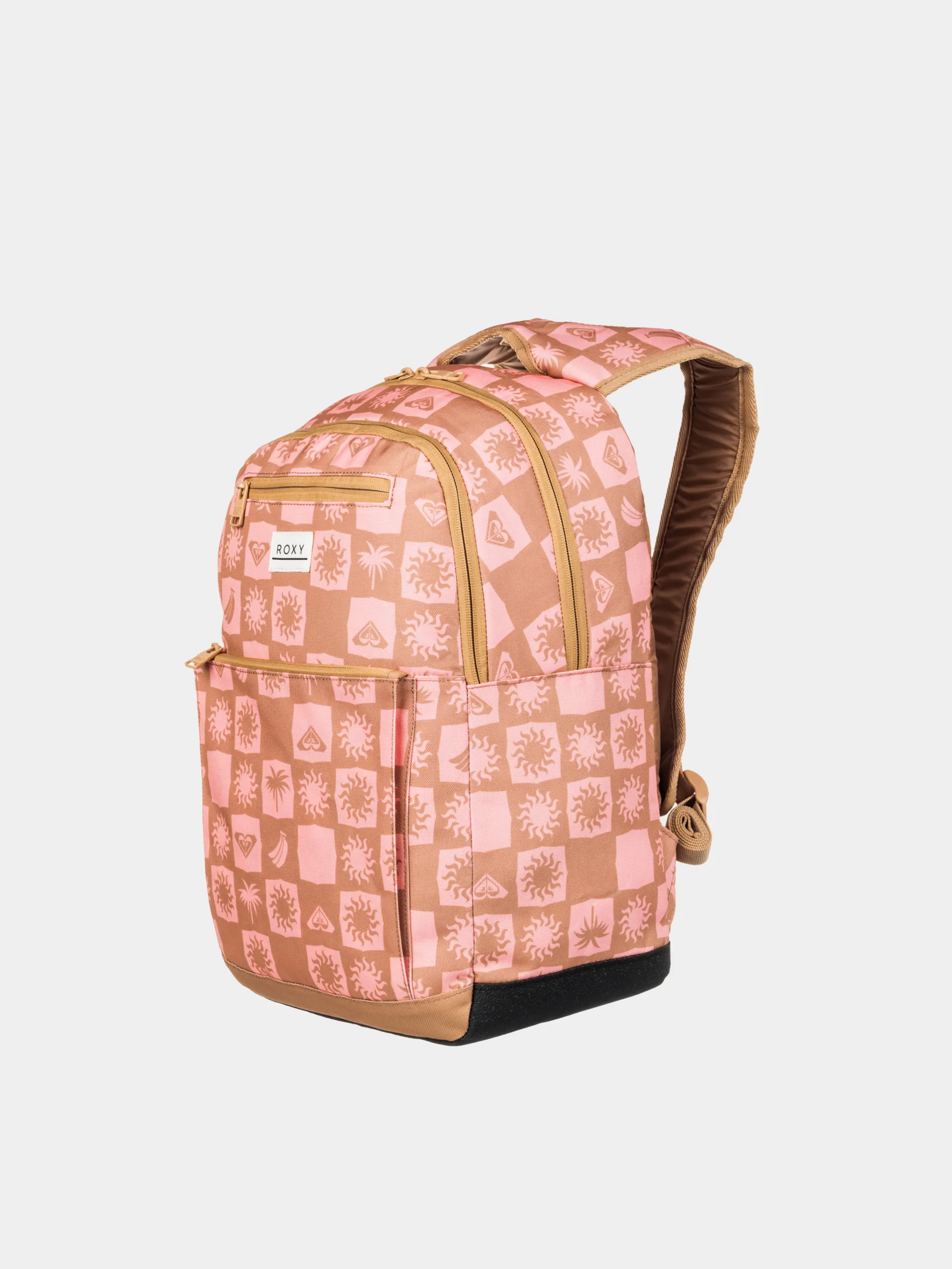 Roxy Backpack Here You Are Printed Wmn (camel sunsquare)