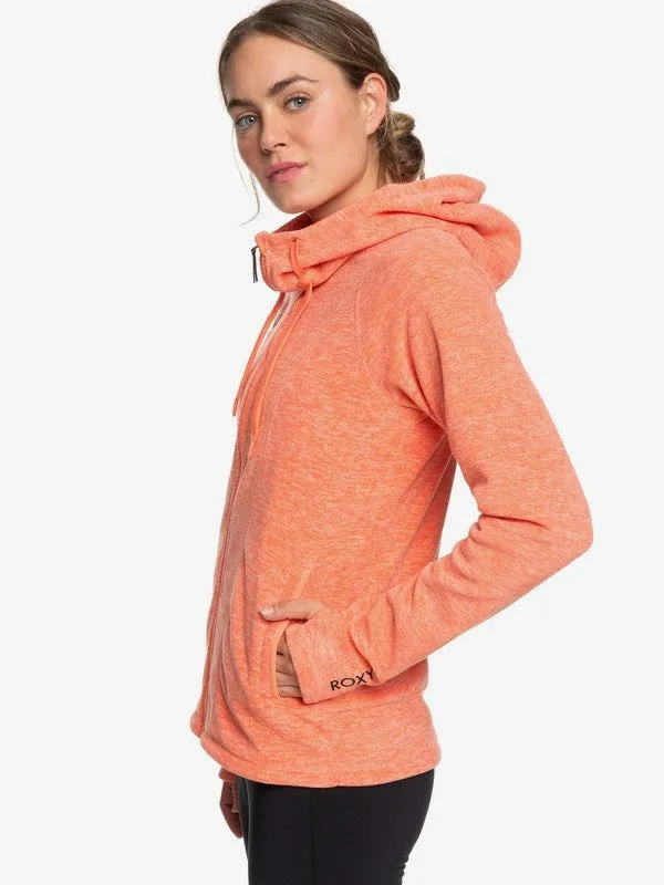 Roxy Electric Feeling Hooded Zip-Up Fleece