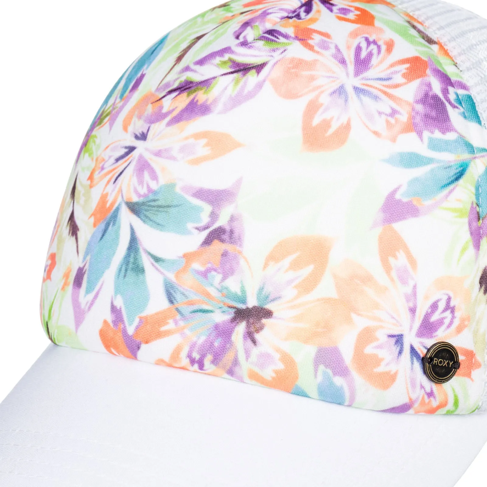 Roxy Womens Beautiful Morning Mesh Trucker Baseball Cap