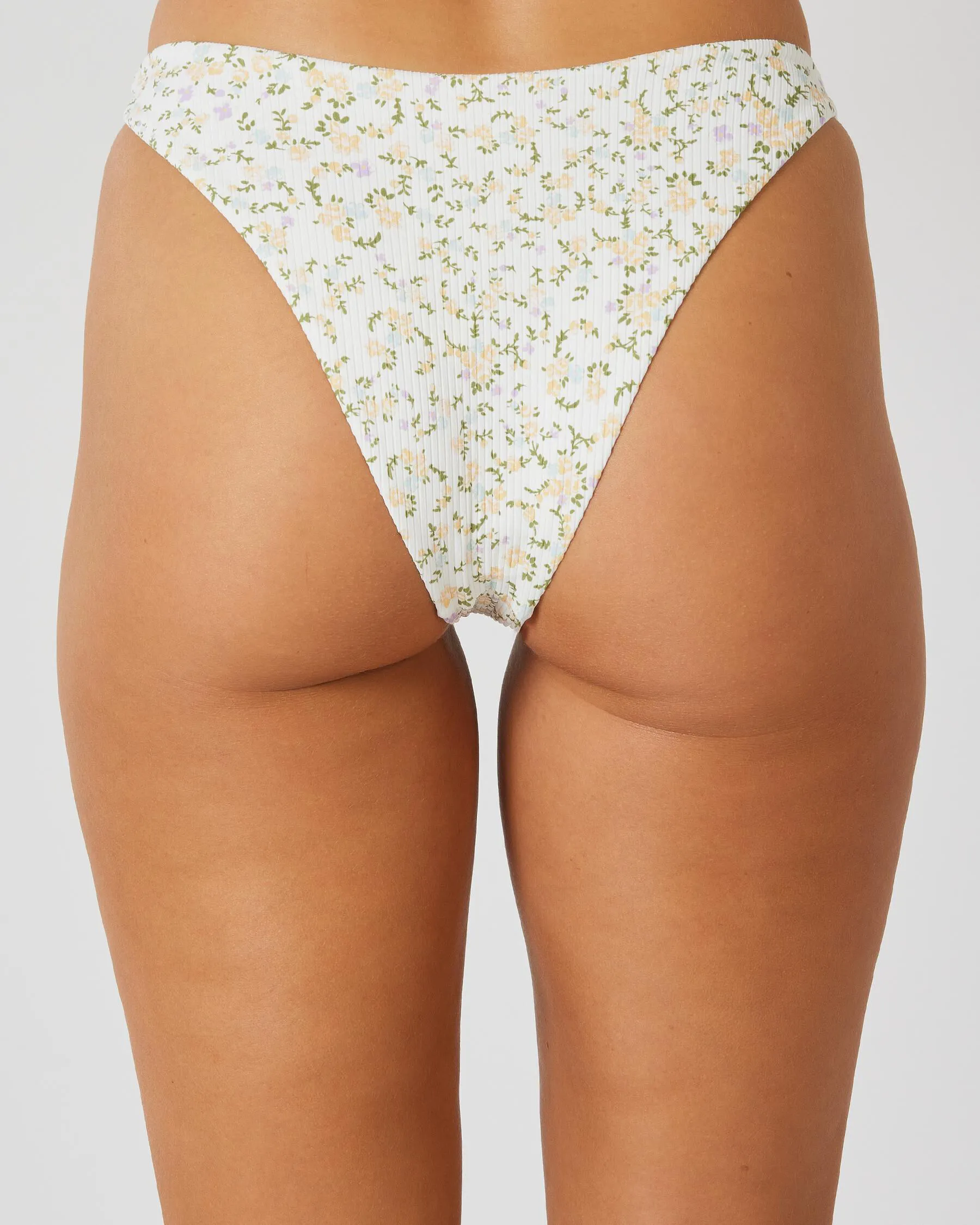 RVCA Ditsy Rib Medium French Bikini Bottom