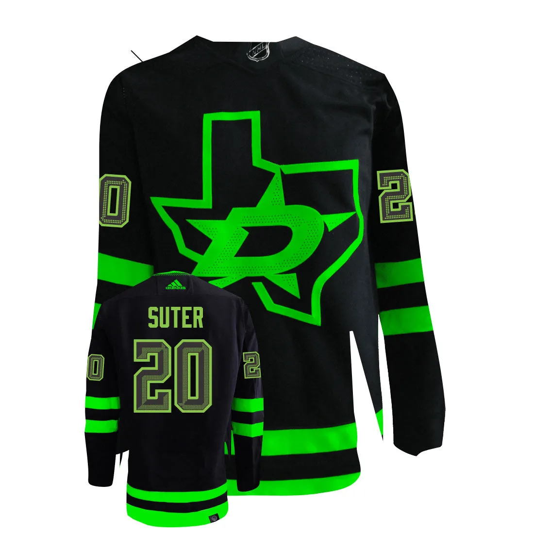 Ryan Suter Dallas Stars Adidas Primegreen Authentic NHL Hockey Jersey     