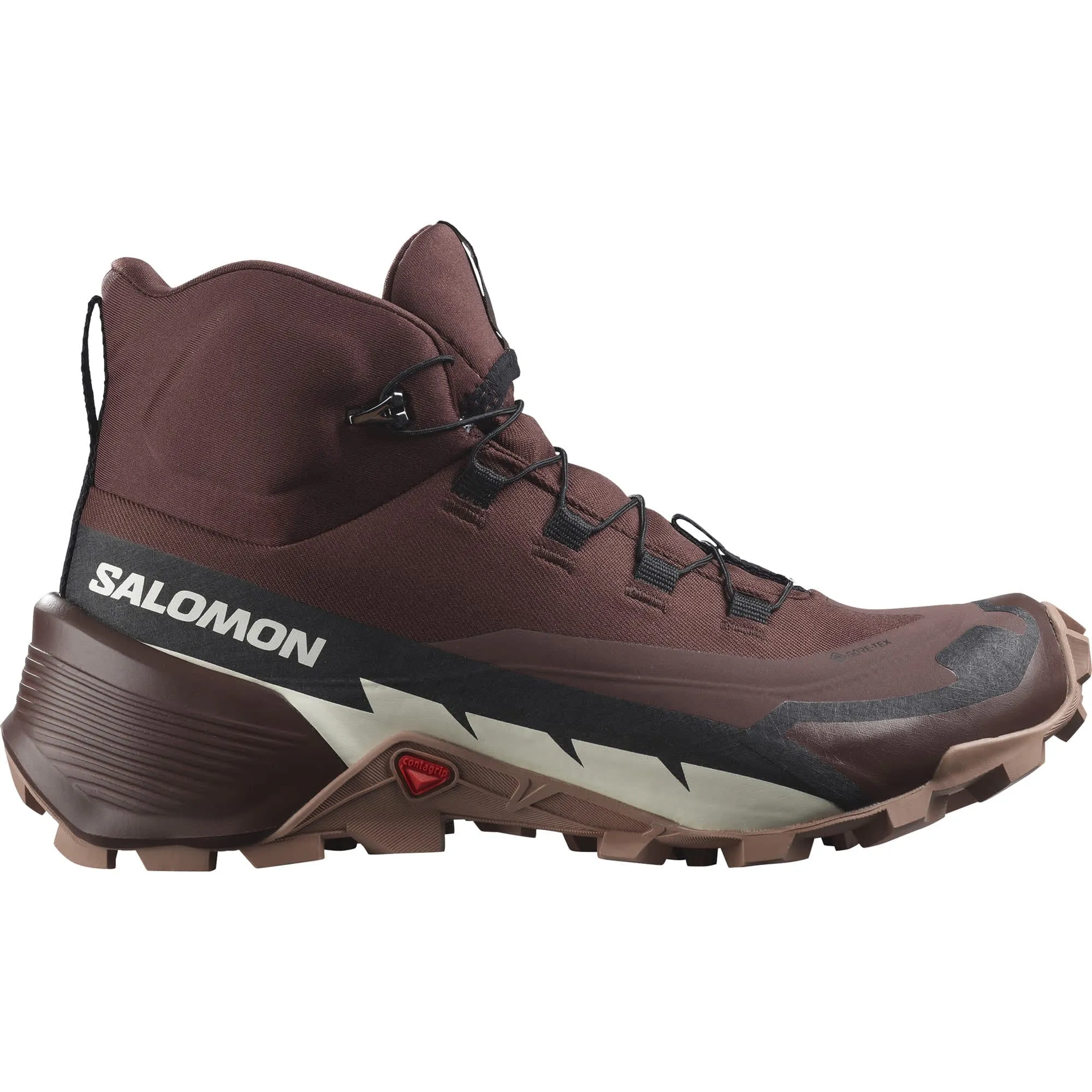 Salomon Women's Cross Hike Mid GORE-TEX 2 Bitter Chocolate/Mocha Mousse/Vanil | Buy Salomon Women's Cross Hike Mid GOR