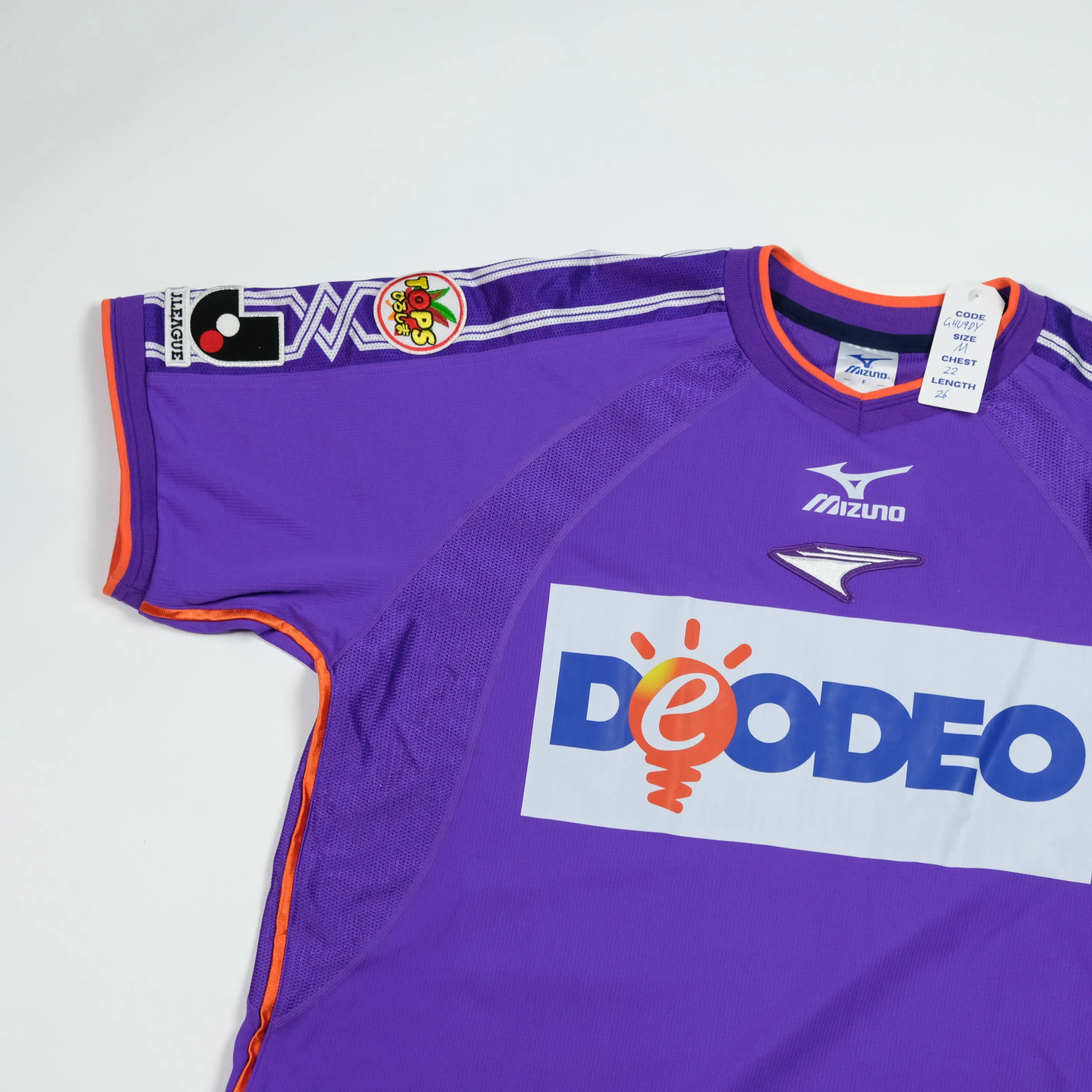 Sanfrecce Hiroshima 2007 J-League Japan Mizuno Home Football Shirt Medium