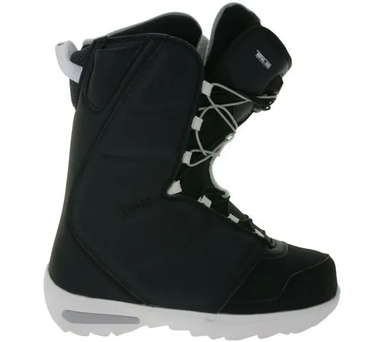 Scarponi da snowboard da donna NITRO Flora TLS con suola ammortizzante stivali sportivi invernali 1191-848459 nero