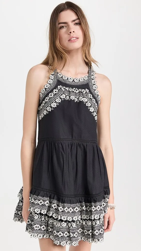 Sea   Amina Embroidery Tank Dress 