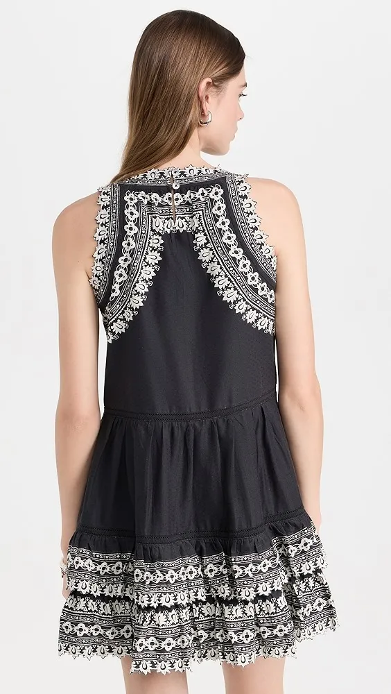 Sea   Amina Embroidery Tank Dress 