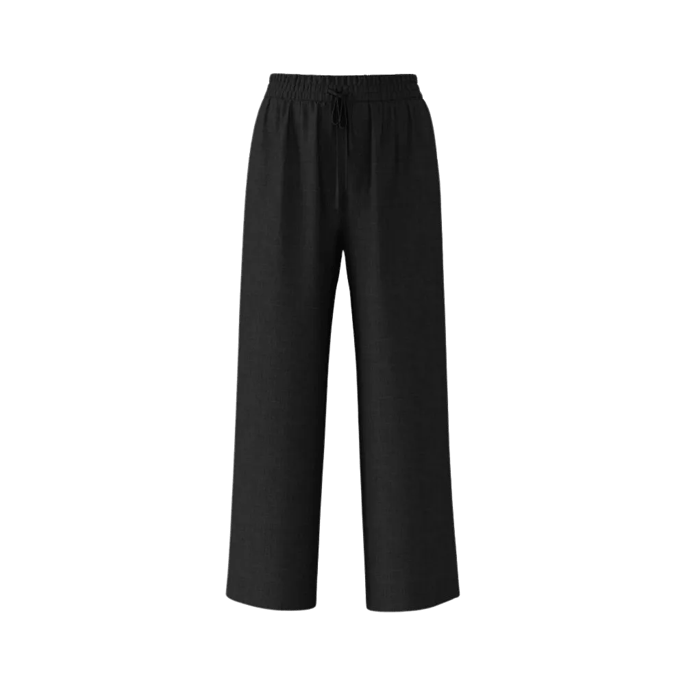 Selected Femme Viva Guila High-Waisted Linen Trousers