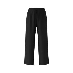 Selected Femme Viva Guila High-Waisted Linen Trousers