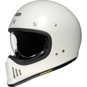 Shoei Ex-Zero Plain Helmet - Off White