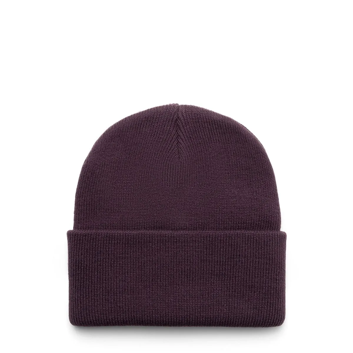 SHORT WATCH HAT DARK PLUM | Bodega