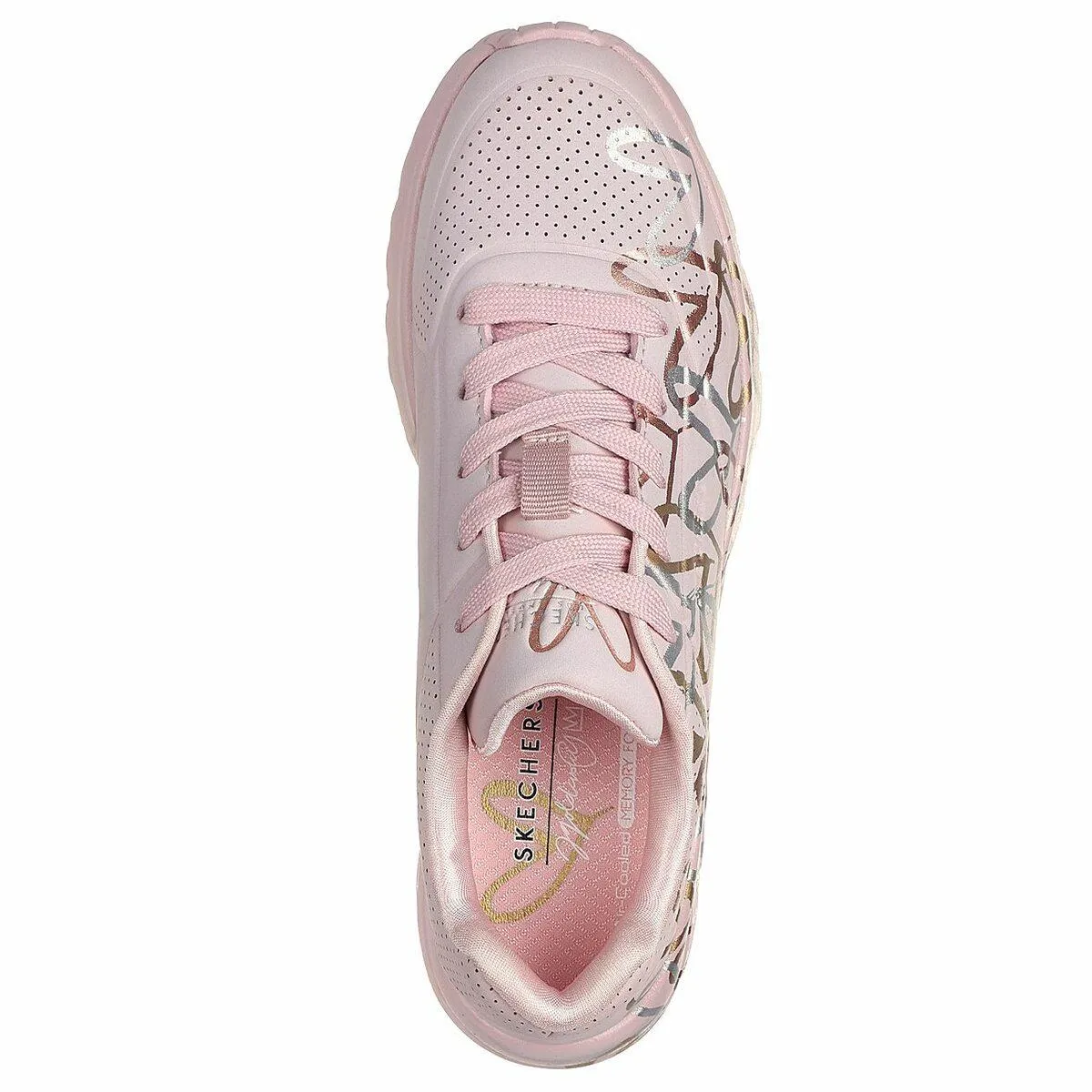 Skechers Kids Unisex Peach Sports Sneakers