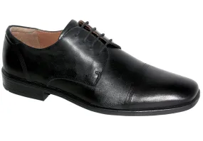 Slatters Hamilton Mens Leather Comfortable Lace Up Dress Shoes