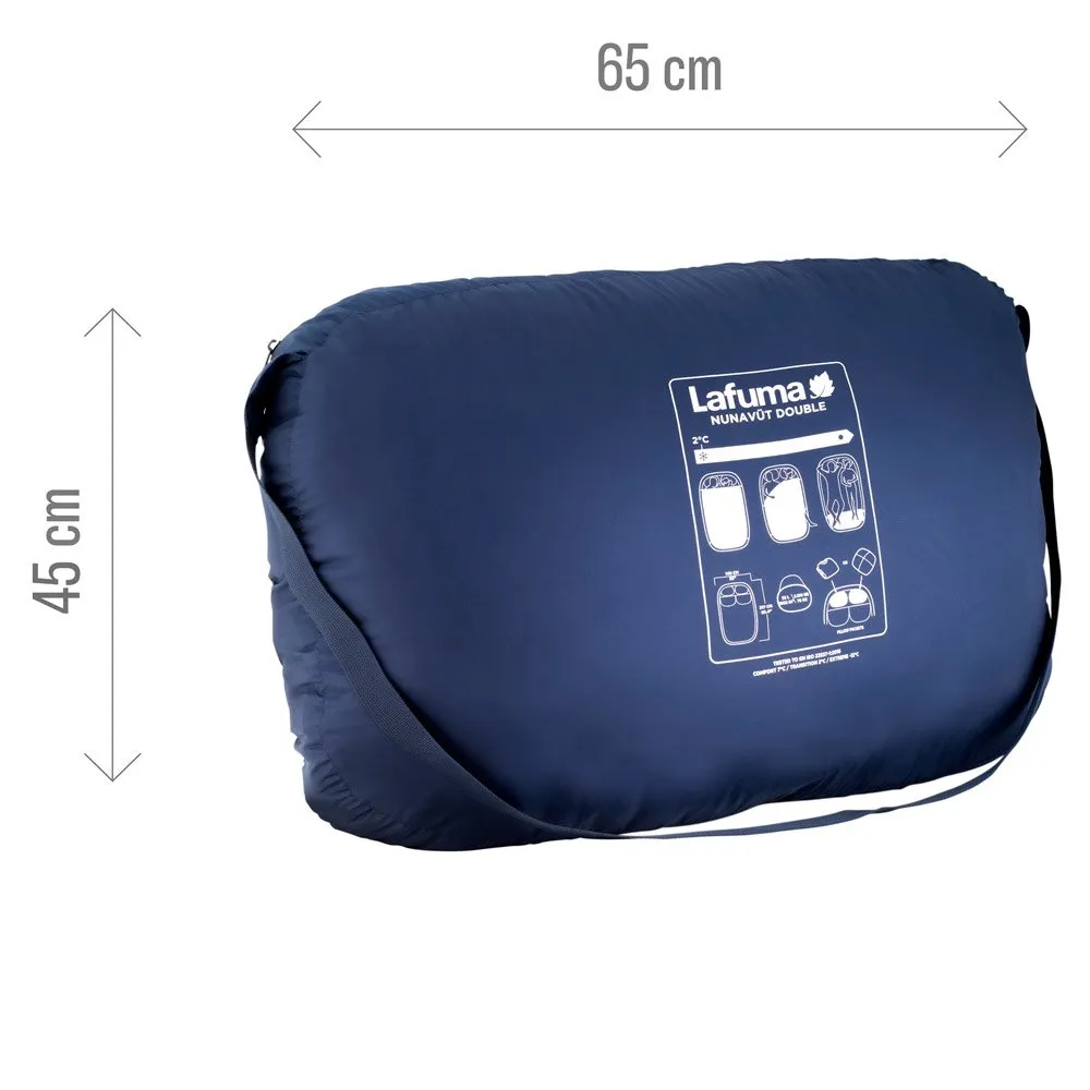 Sleeping bag Lafuma ---Nunavüt Double Azur Blue