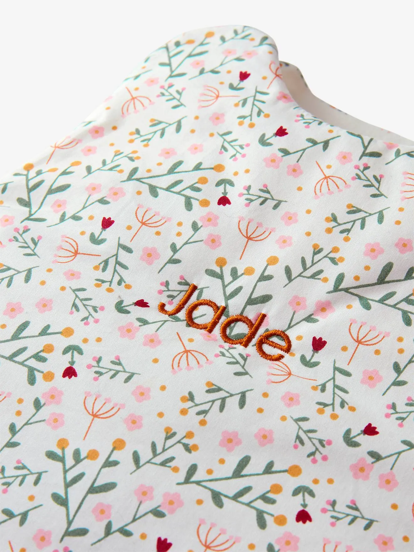 Sleeveless Baby Sleeping Bag, Little Flowers - multicoloured