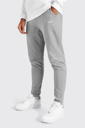 Slim Fit Man Pique Pintuck Joggers