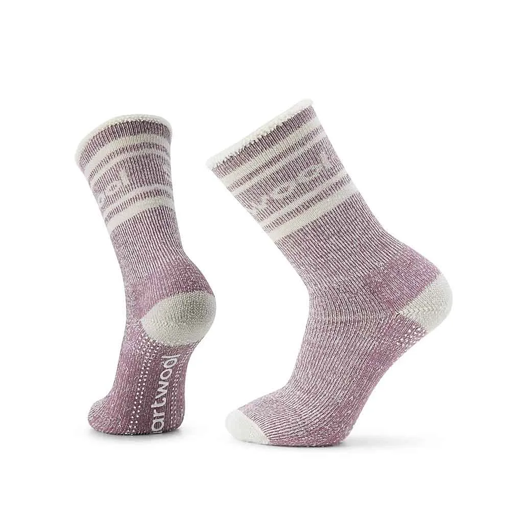 Smartwool Everyday Slipper Crew Socks - Bordeaux