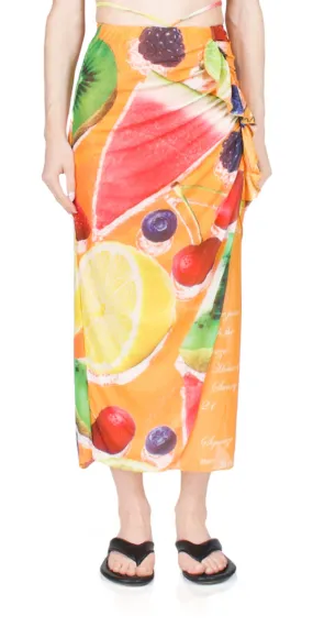 Some Fruits Skirt - Multi