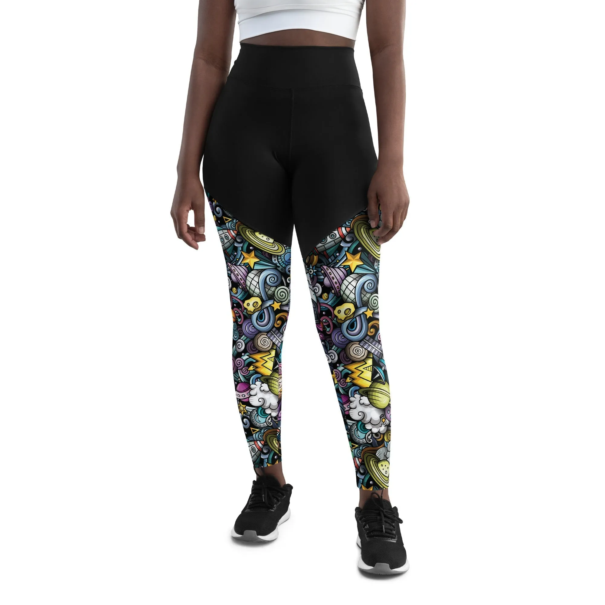 Space Travel Compression Leggings