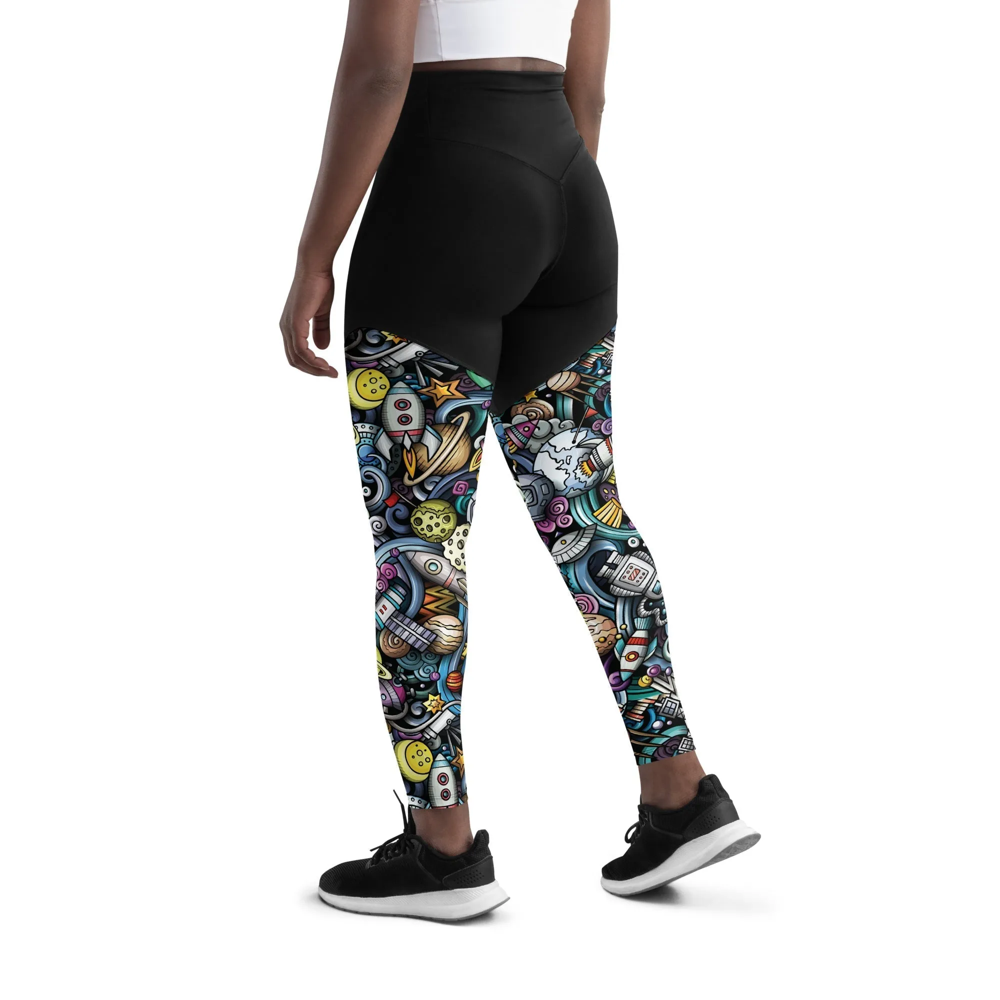 Space Travel Compression Leggings