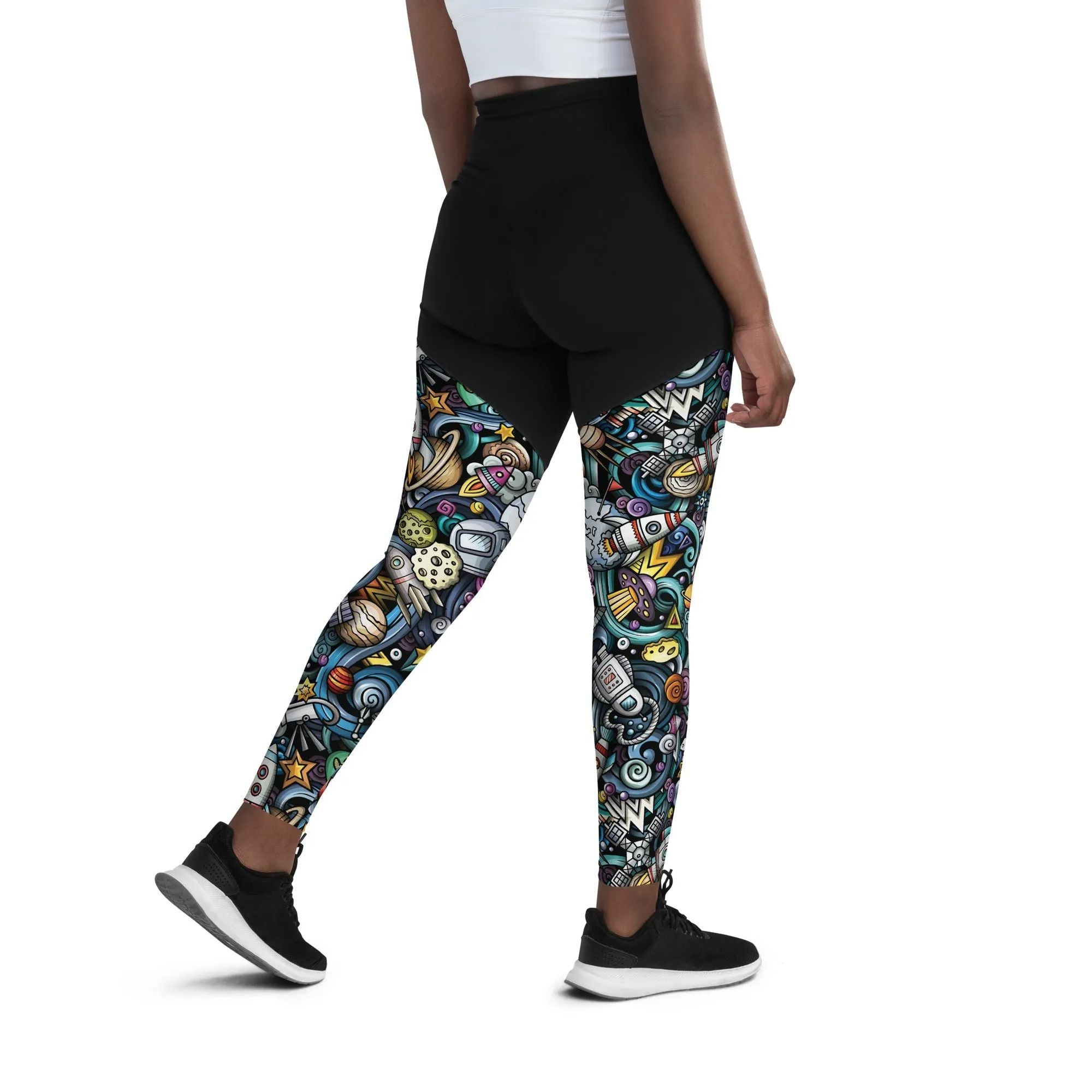 Space Travel Compression Leggings