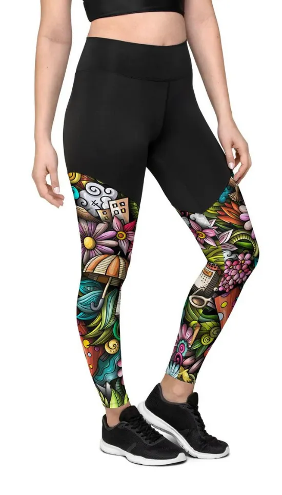 Springtime Compression Leggings