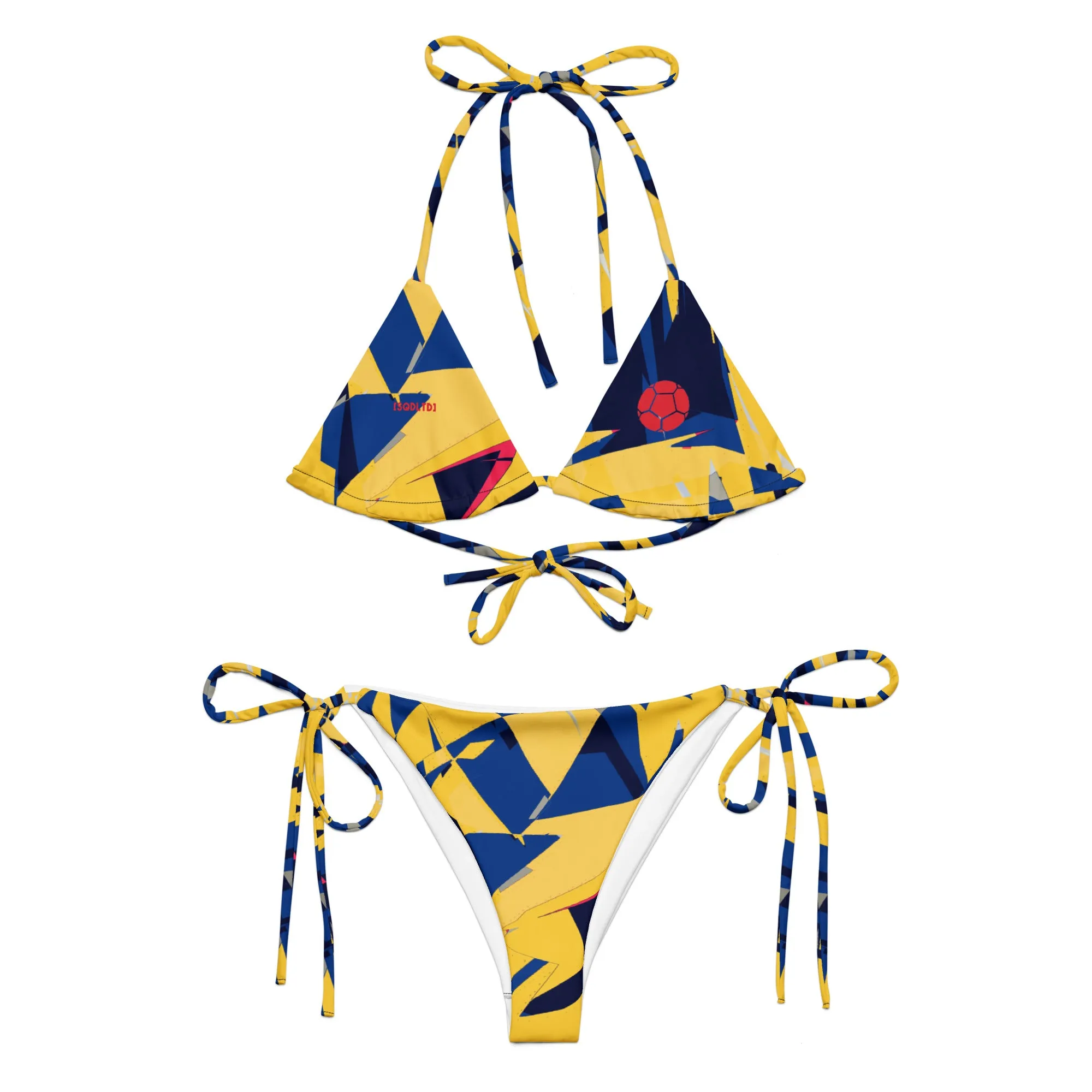 Sqdltd Colombia SB Recycled String Bikini