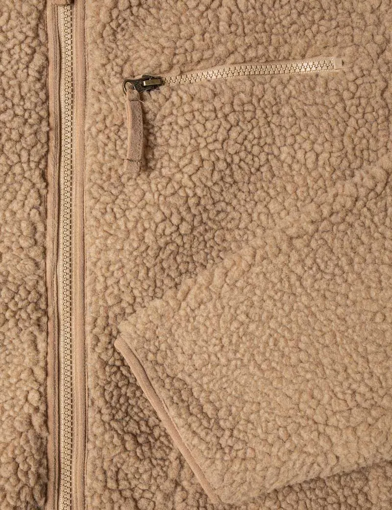 Stan Ray Fleece Layer Cardigan Khaki