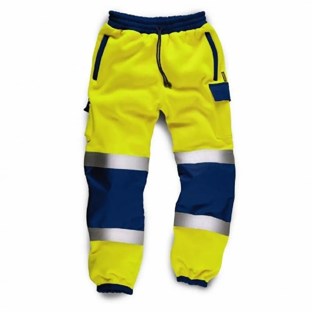 Standsafe HV041 Hi-Vis Two Tone Joggers Jogging Bottoms