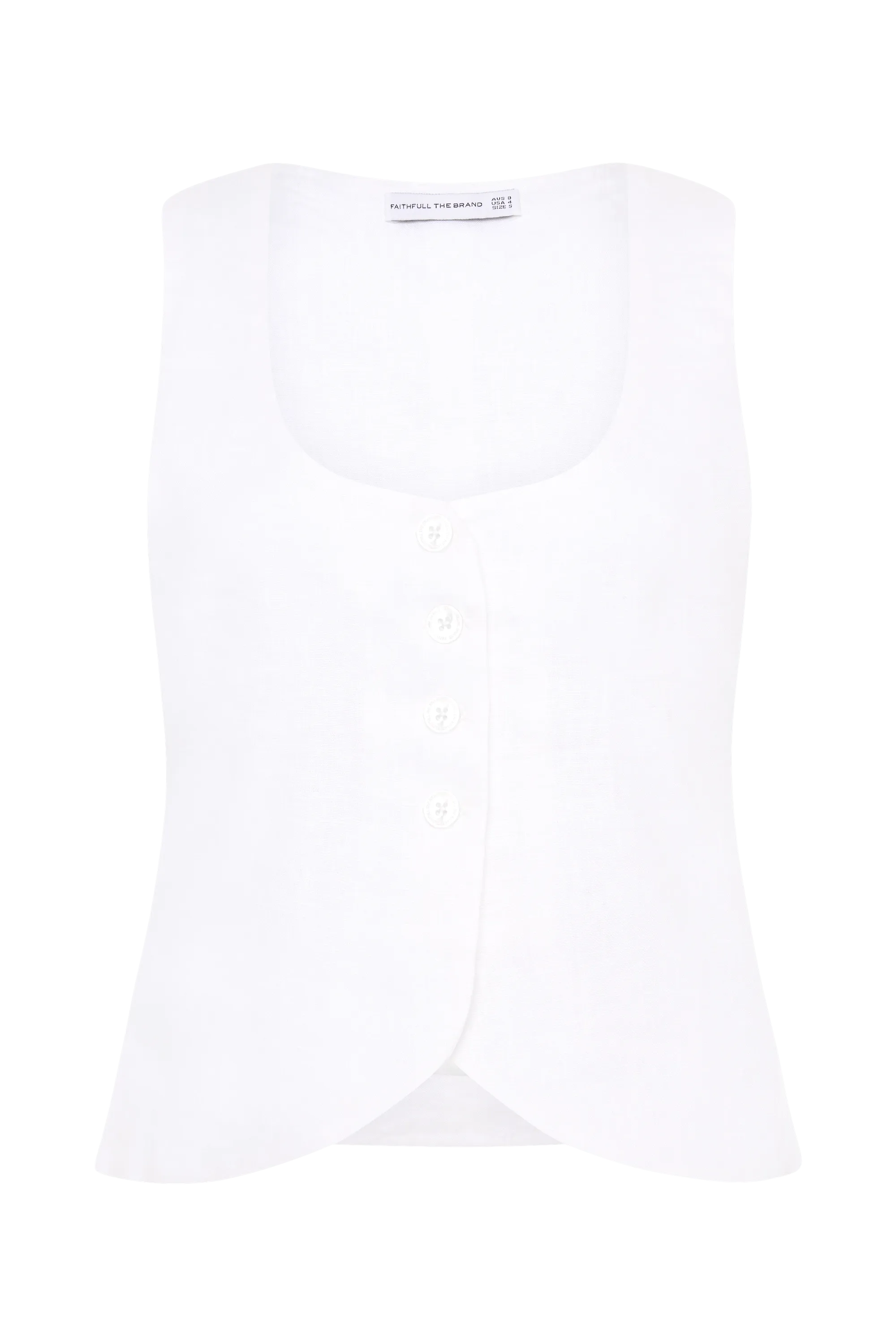 Stanze Vest White