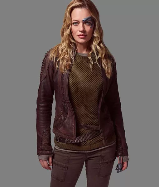 Star Trek Picard Seven of Nine (Jeri Ryan) Leather Jacket