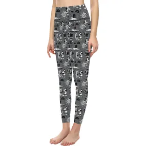 Steamboat Mickey Women's Athletic Leggings