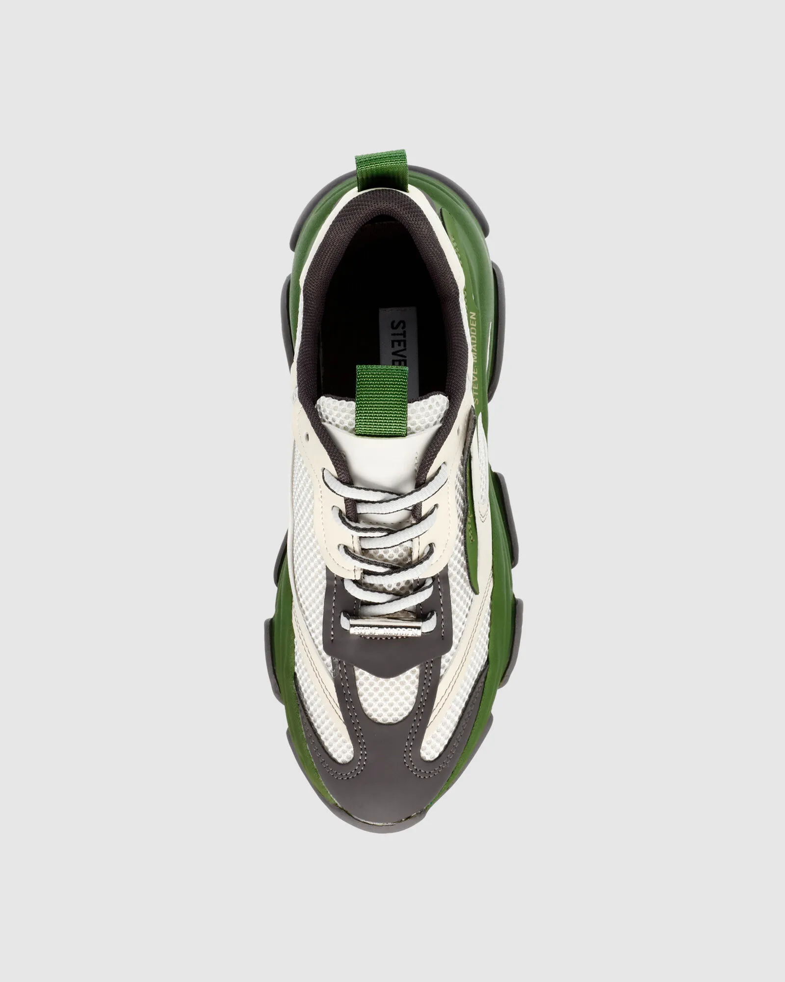 Steve Madden Possession-e Sustainable Sneakers White/Green