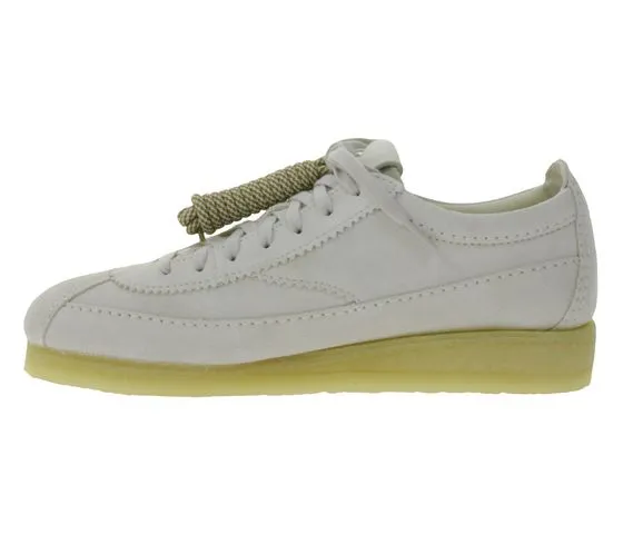 Stivali Clarks Torhill da uomo in vera pelle con allacciatura scarpe basse 26175761 beige