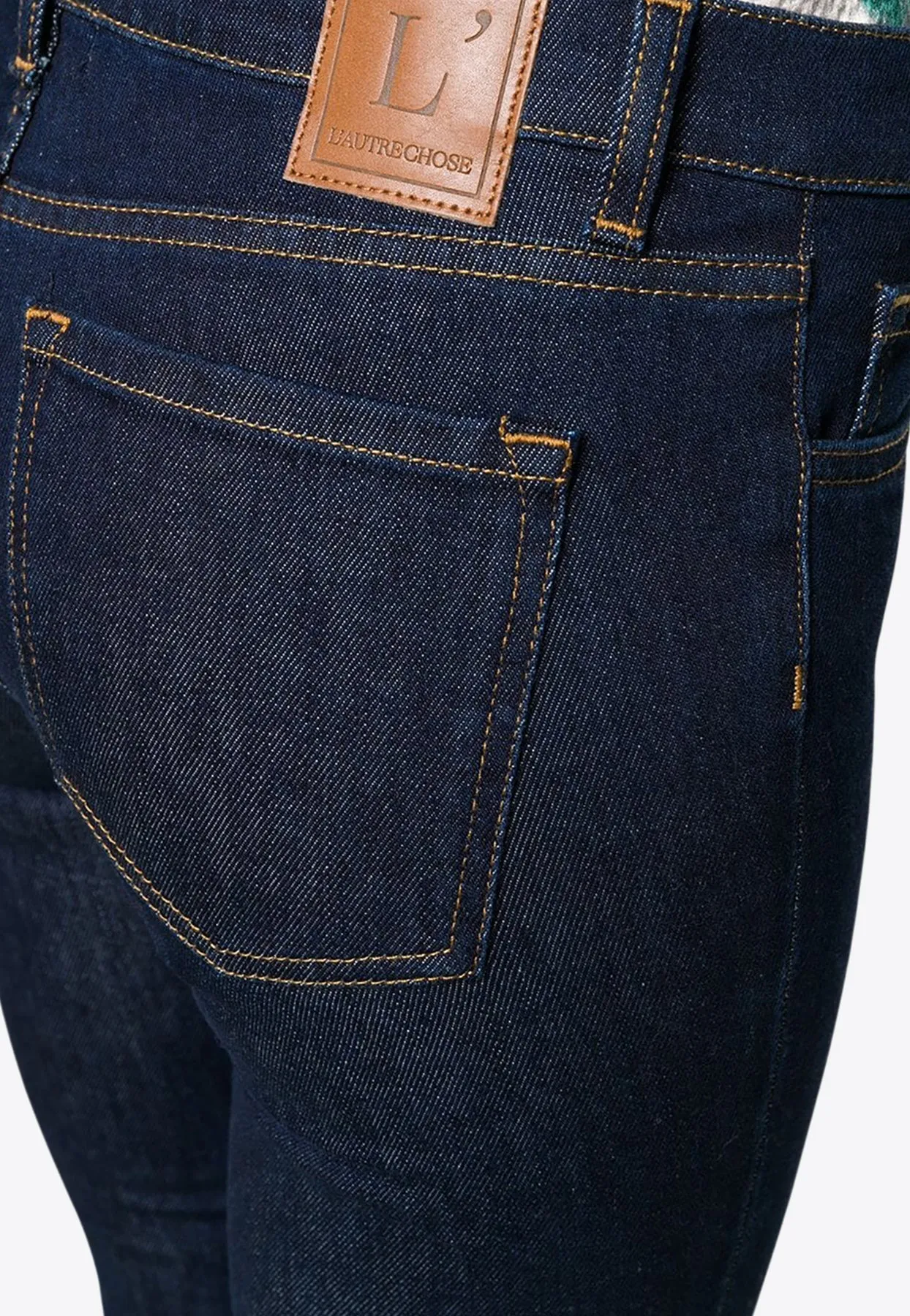 Straight-Leg Cropped Jeans