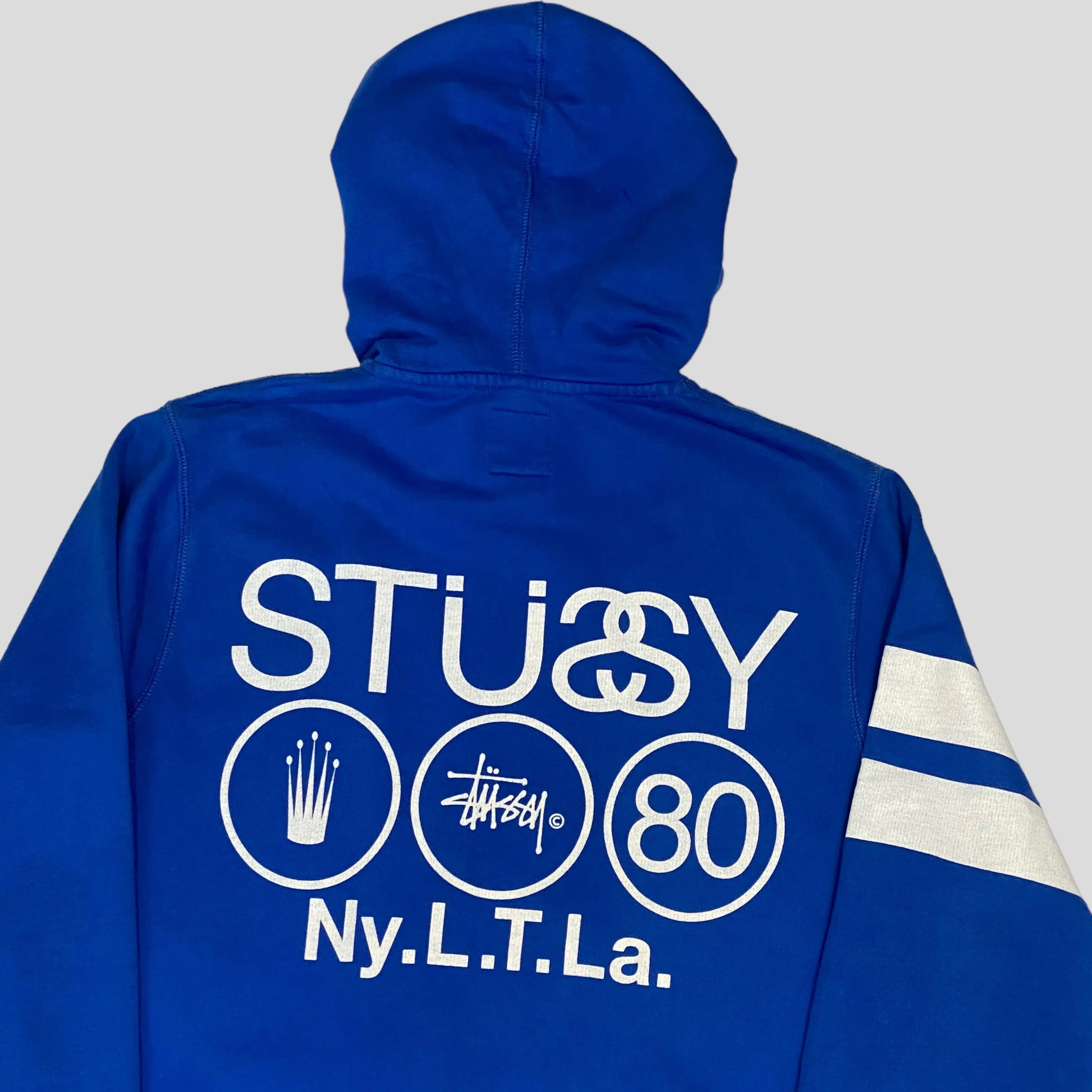 Stussy 00’s NYLTA Graphic Zip-up Hoodie - S/M