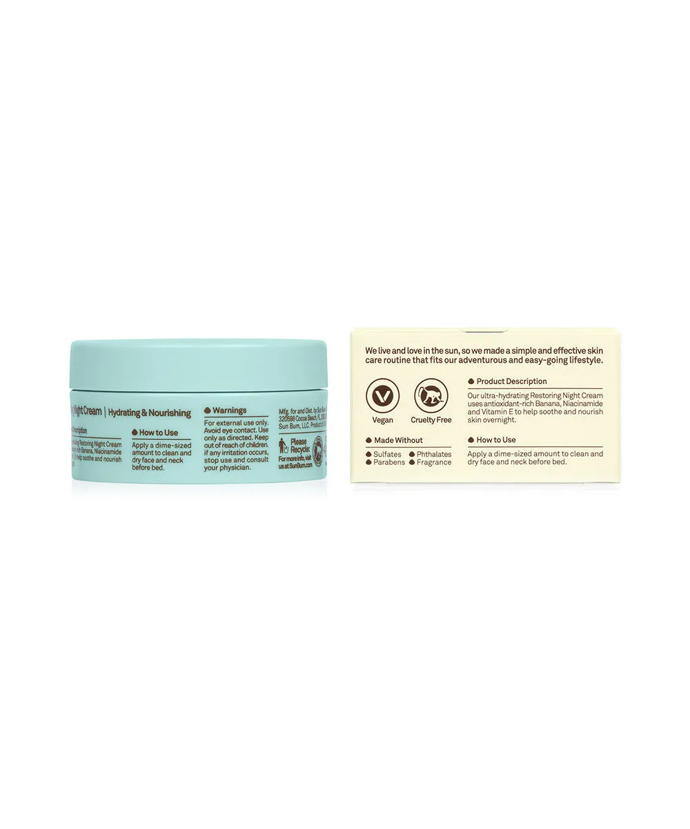 Sun Bum Restoring Night Cream