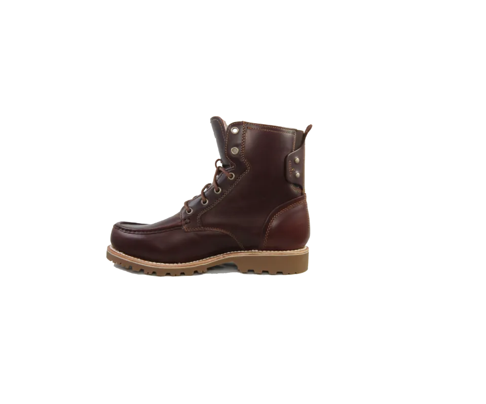 SuperLamb Mens IBEX Work Boot Composite Safety Toe - Black Cherry