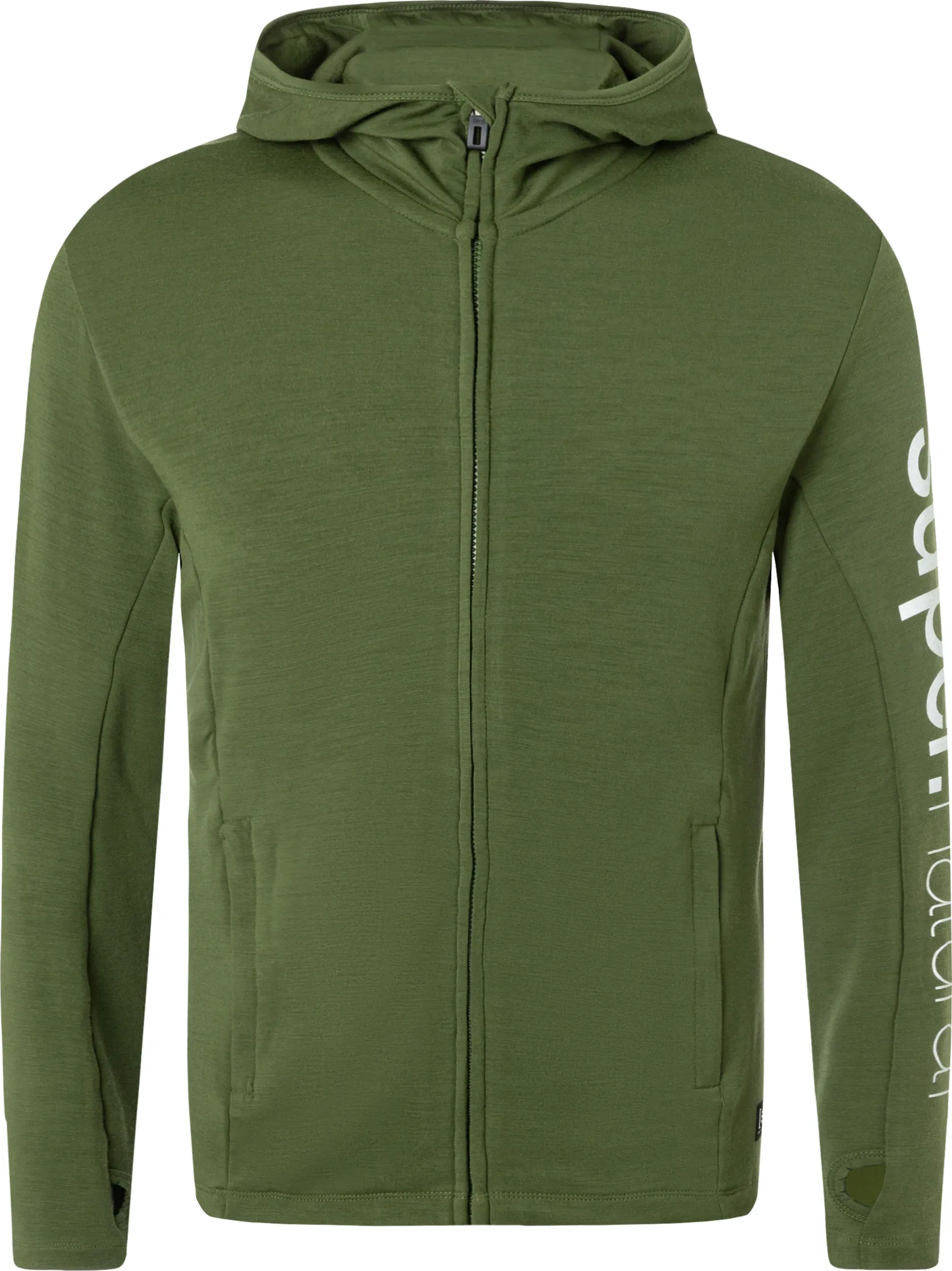 super.natural Men's Alpine Hooded Jacket Rifle Green | Buy super.natural Men's Alpine Hooded Jacket Rifle Green here |