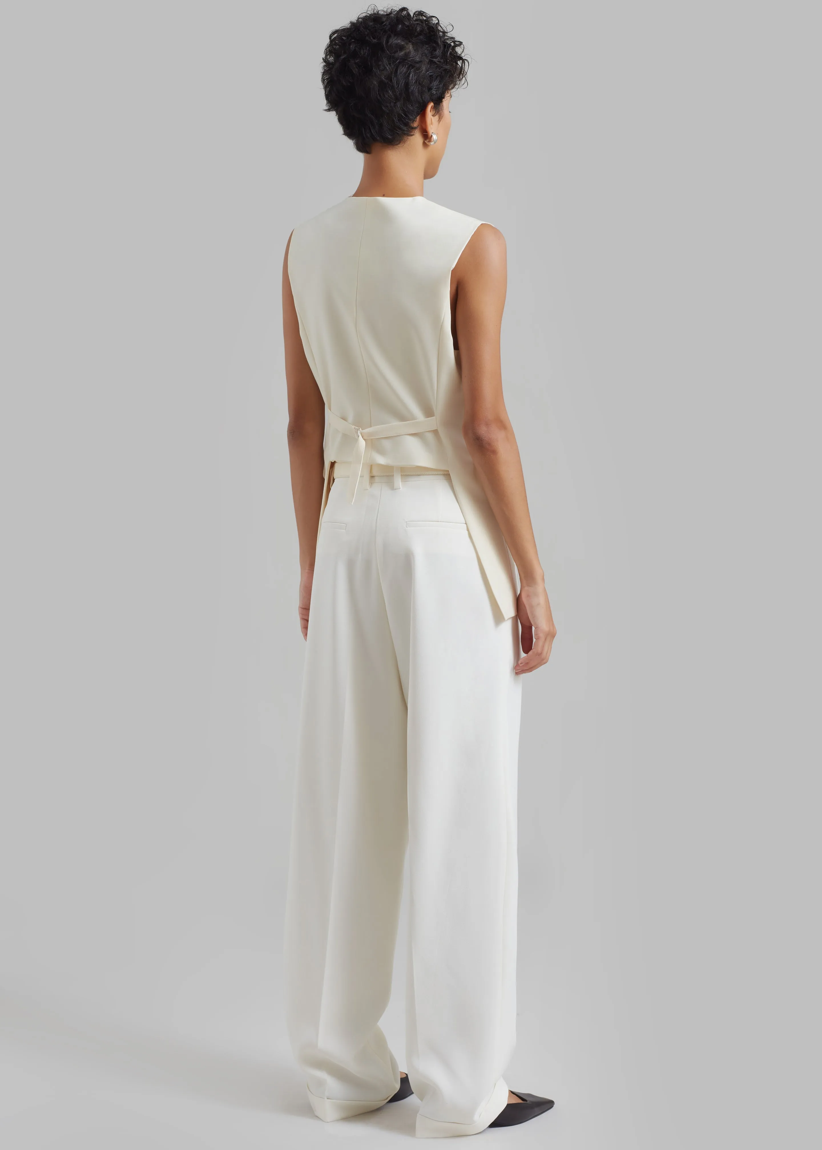 Sutton Vest - Cream