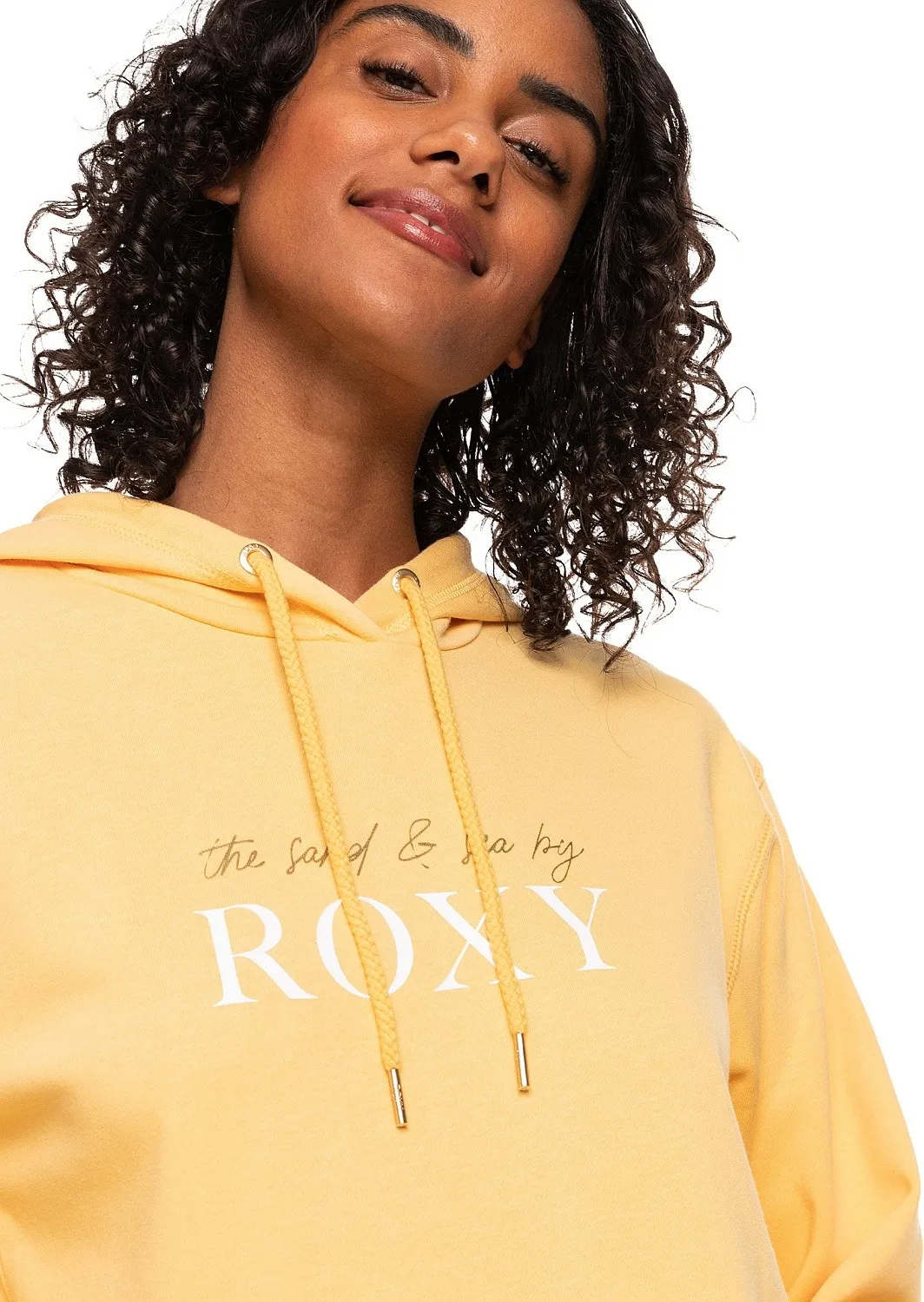 sweatshirt Roxy Surf Stoked Hoodie Terry - NFK0/Flax - women´s